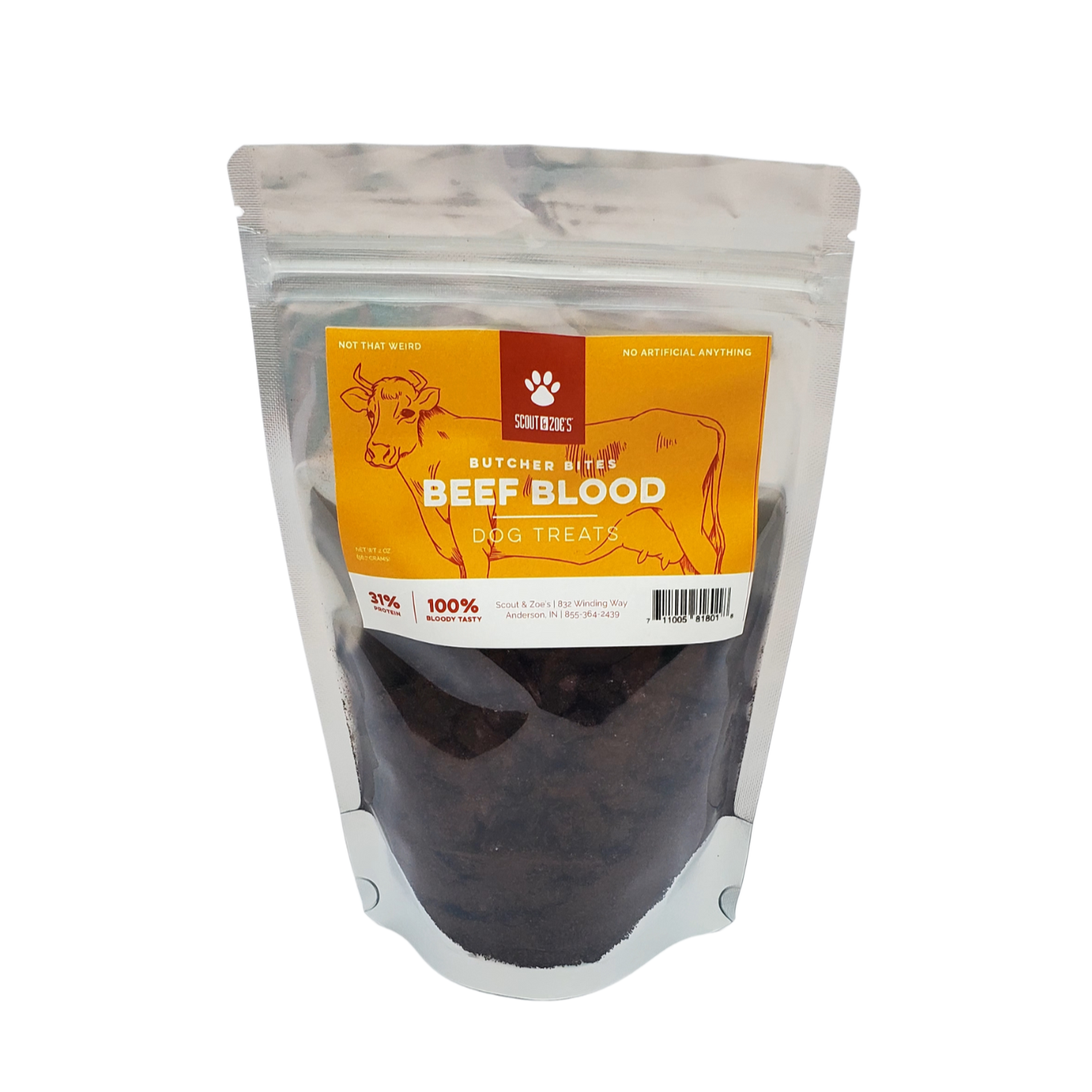Beef Blood Treat for Dogs and Cats
