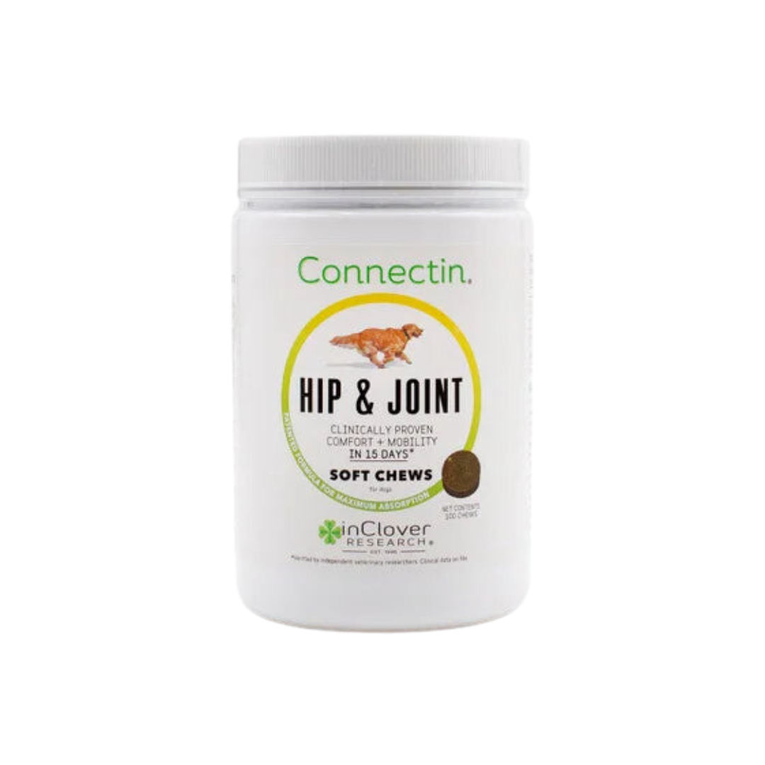 Connectin Soft Chews for Dogs - Hip and Joint Supplement - 300 count