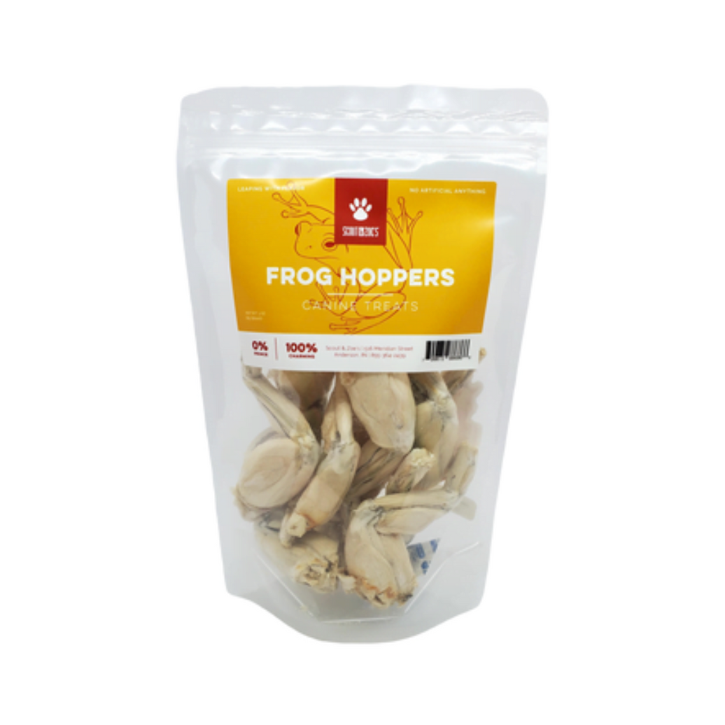 Frog Hoppers Freeze-Dried Frog Leg Chews for Dogs, 3 oz
