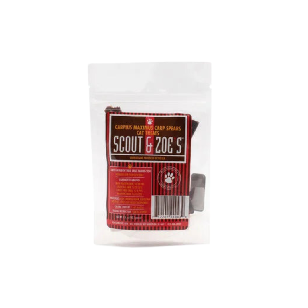 Carp Spears Dehydrated Jerky for Cats