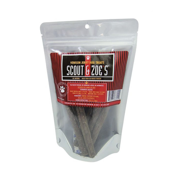 VENISON JERKY DOG TREATS