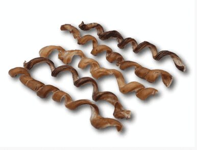 12" Curly Bully Stick Chew for Dogs