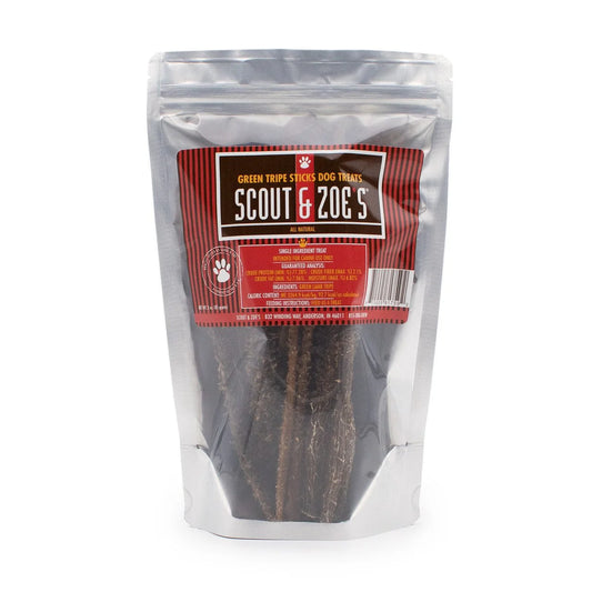 Lamb Green Tripe Sticks for Dogs - Dehydrated - 3 oz Package