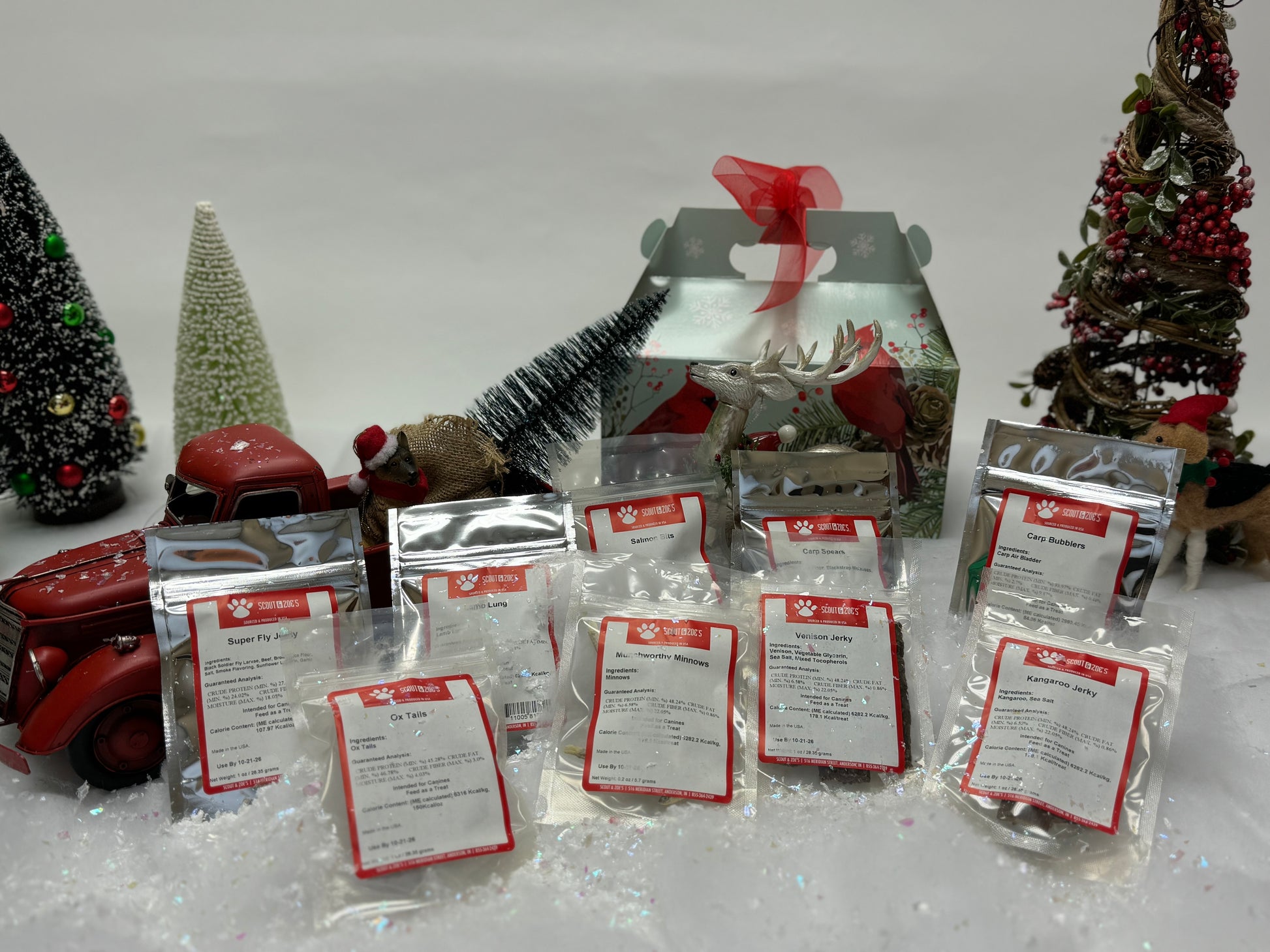 Holiday Exotic Treat Sampler for Dogs