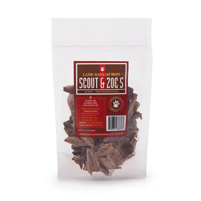 Lamb Lung Cat Treats - Dehydrated - Single Ingredient - Novel Protein - 1.5 oz Package