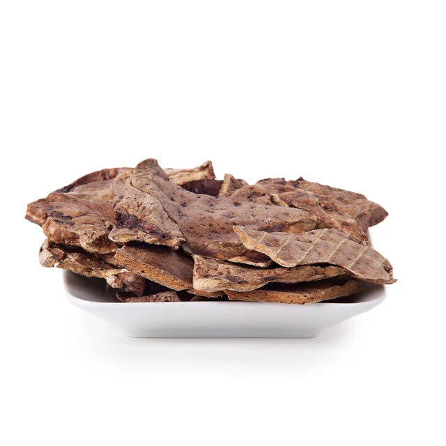 Lamb Lung Cat Treats - Dehydrated - Single Ingredient - Novel Protein - 1.5 oz Package