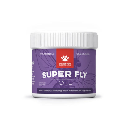 Super Fly - Black Soldier Fly Larvae Oil for All Pets - Novel Protein - Single Ingredient - 1 oz Jar