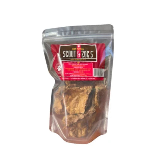 Scout & Zoe’s Beef Puffers – Beef Lung - Single Ingredient