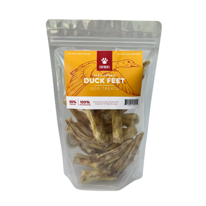 Duck Feet Chews for Dogs - Freeze Dried - 6 oz Pouch