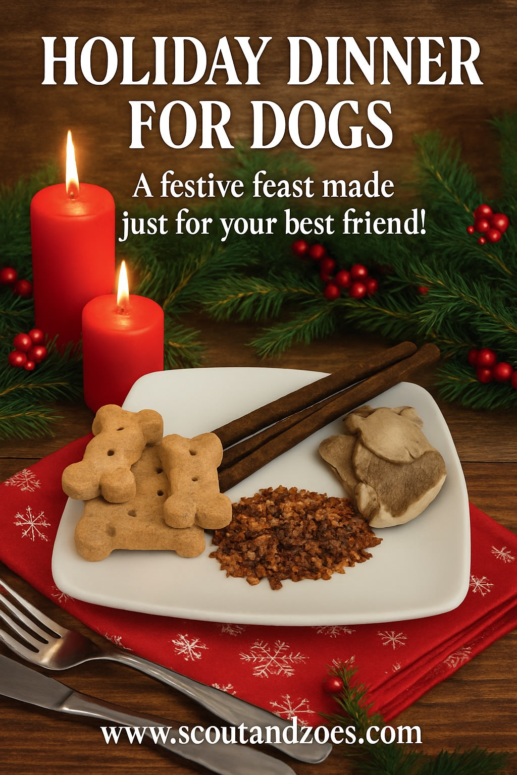 Holiday Dinner for Dogs -- Limited Seasonal Offering – Order while it lasts!