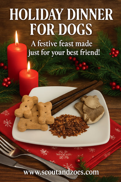 Holiday Dinner for Dogs -- Limited Seasonal Offering – Order while it lasts!