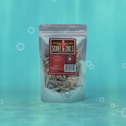 Munchworthy Minnows Freeze-Dried Treats for Dogs & Cats, Single Ingredient