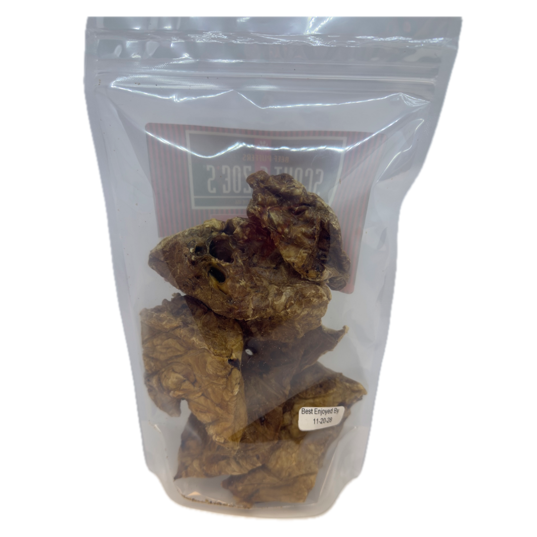 Scout & Zoe’s Beef Puffers – Beef Lung - Single Ingredient