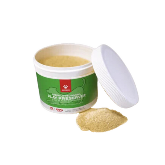 Play Preserver - Green Lipped Mussel Powder for Dog and Cat Joint Health