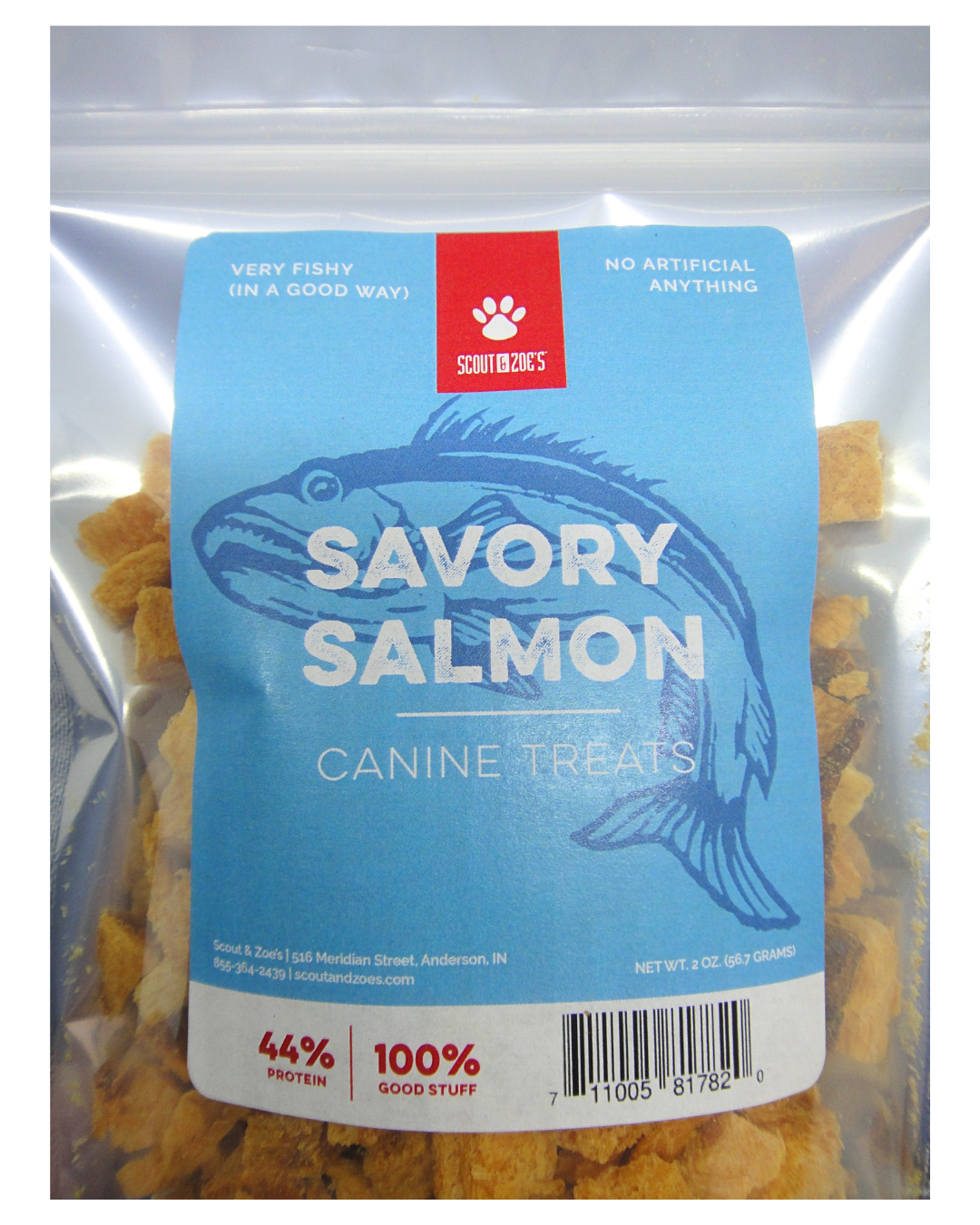 Salmon Savory -- Freeze-Dried, Single Ingredient