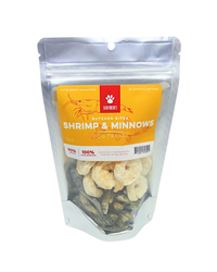 Freeze Dried Shrimp & Minnow Treats for Dogs & Cats, 1 oz
