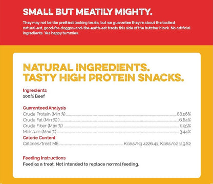 Tiny Mighty Tendons Chews for Dogs - Single Ingredient - 6 oz Package